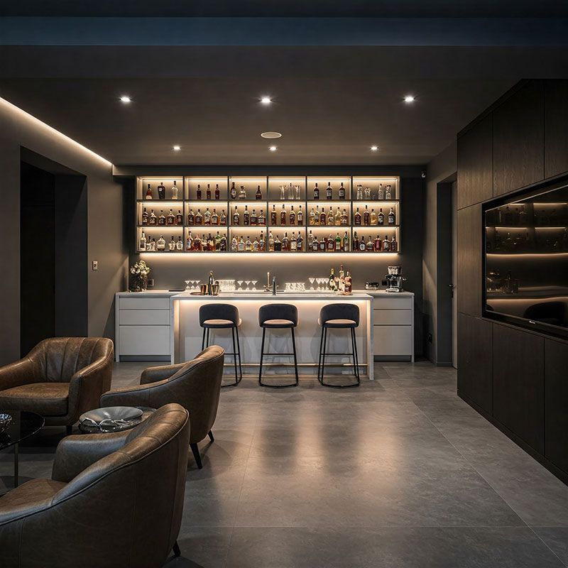 Basement Remodeling - Custom Bars