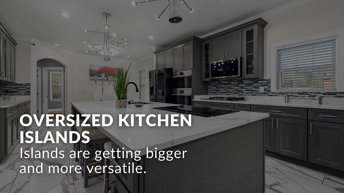 Oversized Kitchen Islands